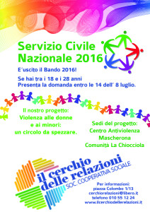 servizio civile 2016