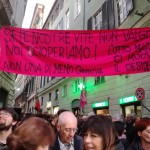 l'otto marzo corteo genova