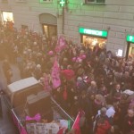 l'otto marzo corteo genova