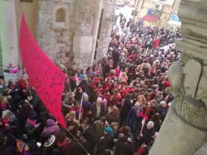 l'otto marzo corteo genova