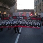 l'otto marzo corteo genova