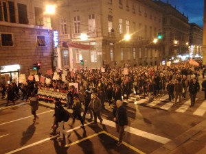 l'otto marzo corteo genova