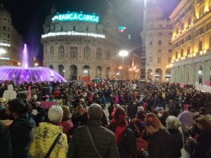 l'otto marzo corteo genova